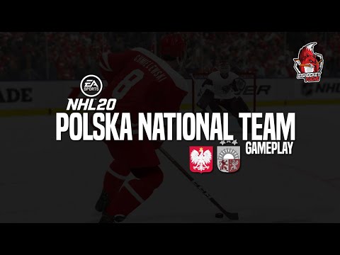 NHL 20 | Polska - Latvija | Custom National Teams | Full Gameplay Video