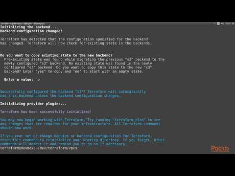Hands On Infrastructure Automation with Terraform on AWS Starting to Build a New Evmt|packtpub com