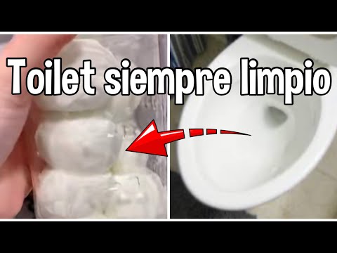 Cómo limpiar toilet y quitar el sarro / cómo limpiar baño