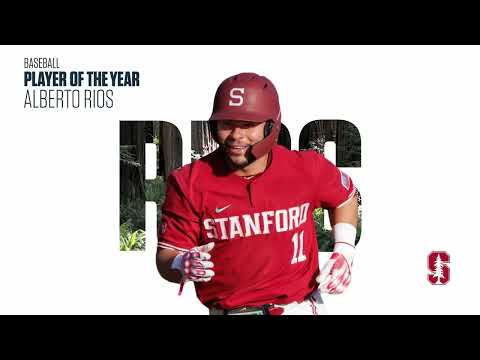 Stanford's Alberto Rios named 2023 Pac-12 Baseball Player of the Year
