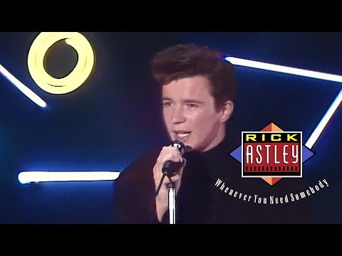 Rick Astley - Whenever You Need Somebody (TopPop)