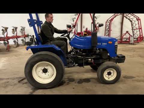 Video: Jinma 284 4WD traktor 1