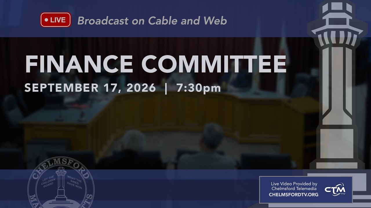 From the Finance Committee