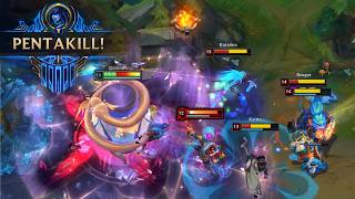 20 Minutes BEST PENTA LoL MONTAGE #631