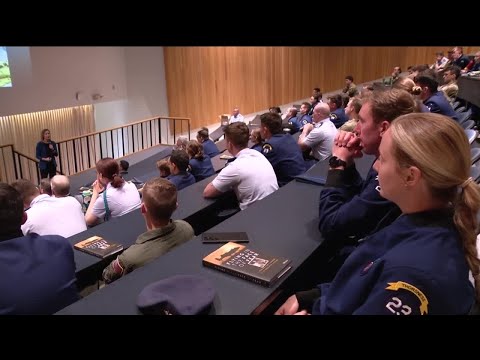 Air Force Academy cadets hear from former graduate, Colonel Kim Campbell