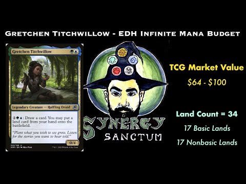 Gretchen Titchwillow - Budget EDH Infinite Mana Combo Deck Tech