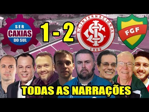 Todas as narrações - Caxias 1 x 2 Internacional / Campeonato Gaúcho 2019