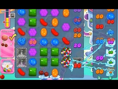 Candy Crush Saga Level 1215 ( 2 × Match two Color Bombs - NO BOOSTER )
