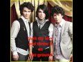 jonas brothers -one man show (LYRICS)