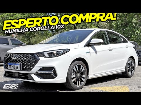 IS IT FREE? NEW CAOA CHERY ARRIZO 6 LUXURY HYBRID + CHEAPER THAN HB20 AND VIRTUS, IT EVEN HUMILIA...