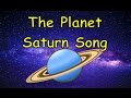 The Planet Saturn Song | Planet Songs for Children | Saturn Song for Kids | Silly School Songs