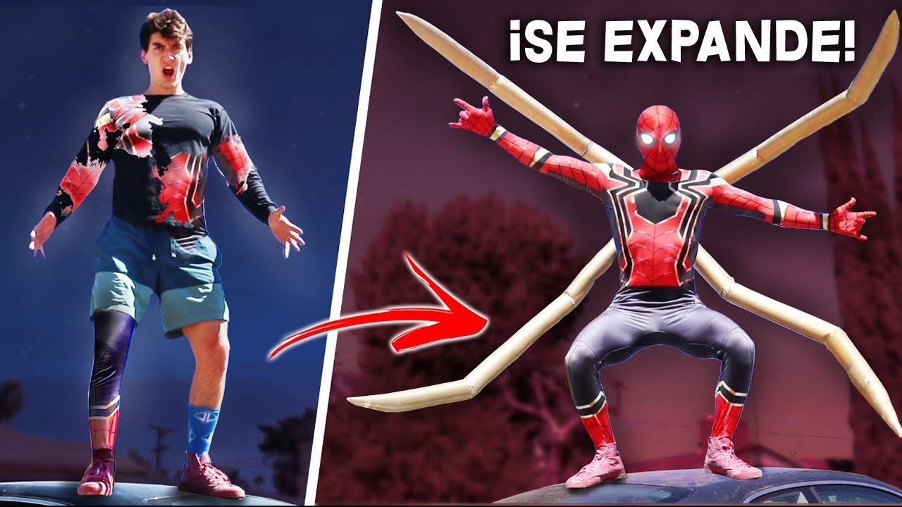 Watch ¡Traje Nanotecnológico de Spider-Man REAL! - ¡Iron Spider QUE SE EXPANDE! (No Way Home) Now ¡Traje Nanotecnológico de Spider-Man REAL! - ¡Iron Spider QUE SE EXPANDE! (No Way Home)