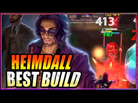 Mesmo sem critico a limpeza foi feita! | Heimdall Gameplay, SMITE BR