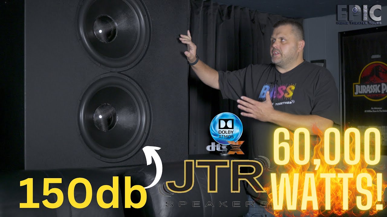 INSANE 60,000 Watts of Power Home Theater Setup!