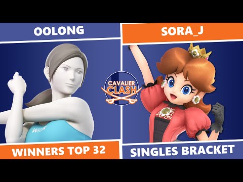 Cavalier Clash 4: Winners Top 32 - Oolong (Wii Fit Trainer) Vs Sora_J (Daisy) SSBU Singles