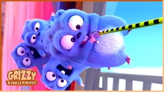 Where There's a Lemming,There's Trouble! 💥 Grizzy & The Lemmings Compilation