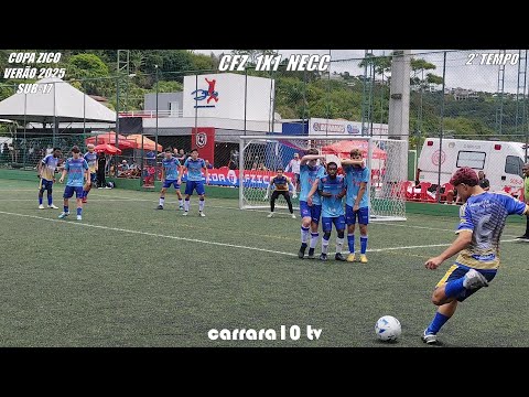 2nd Half - CFZ vs. NECC - Zico Cup Juiz de Fora Summer 2025 - Under-17 Category - Quarterfinals