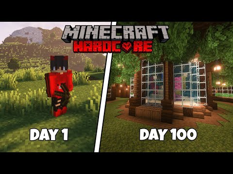 Insane Hardcore Minecraft Survival - 100 Days Challenge!