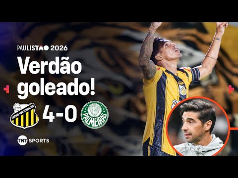 NOVORIZONTINO 4X0 PALMEIRAS | MELHORES MOMENTOS - PAULISTÃO 2026