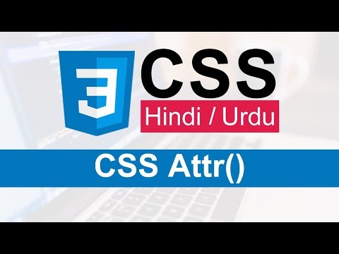 Learn CSS Attr function Tutorial in Hindi Urdu - Mind Luster