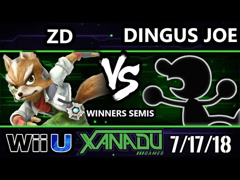 S@X 259 Smash 4 - ZD (Fox) Vs. Dingus Joe (Game and Watch) - Wii U Winners Semis