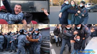 Արժանապատվության քայլերթ Երևանում. ոստիկանները կրկին բիրտ ուժ կիրառեցին