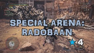 SPECIAL ARENA: RADOBAAN // 4-Star ★ Optional Quest (Monster Hunter World Walkthrough #70)