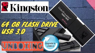 Video thumbnail for UNBOXING : KINGSTON DATATRAVELER 100 G3 64GB USB 3.0 FLASH DRIVE DT100G3 /64GB / 64 GB DATA TRAVELER by Jack Solar PH