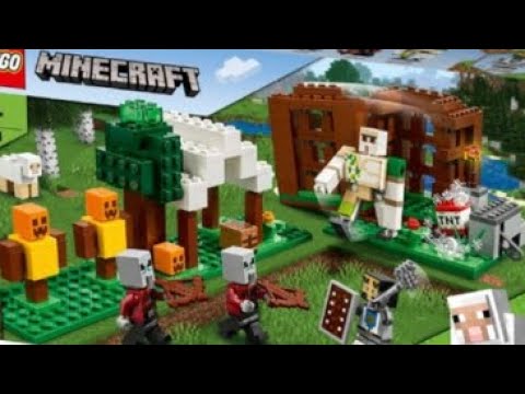 Конструктор LEGO Minecraft «Аванпост разбойников» 21159 / 303 детали