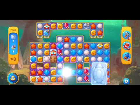 Fishdom 7344 Hard Level - NO 💣🧨💥