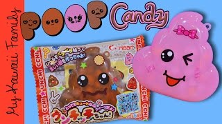 POOP Candy! Decorate Your Own Kawaii Poop! My Kawaii Family