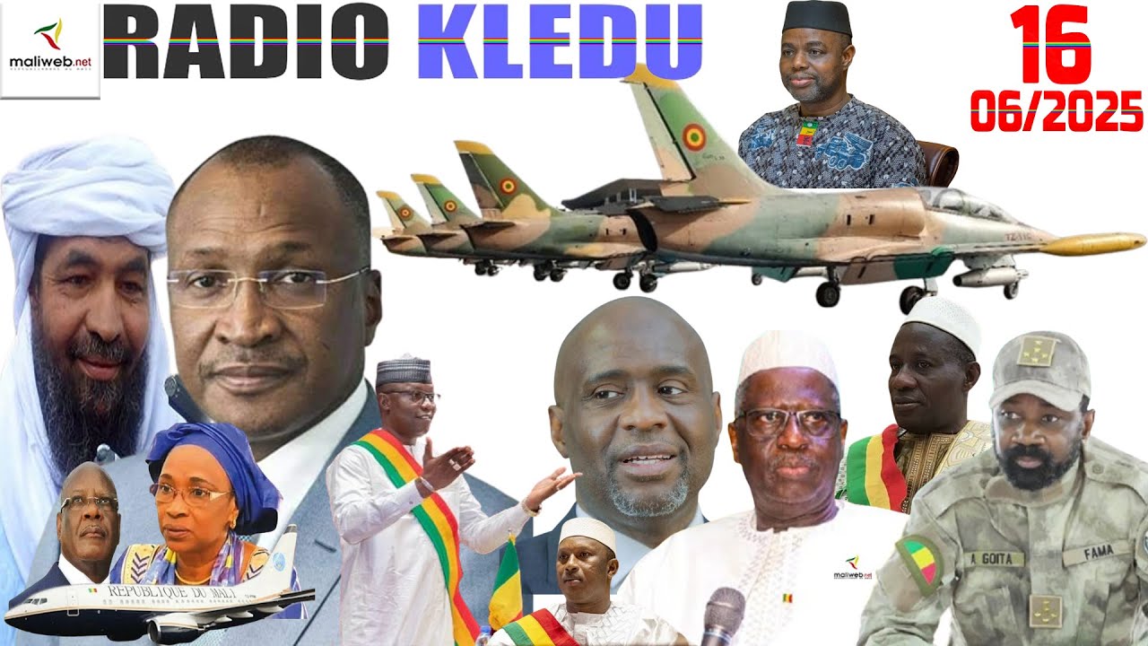 La Revue de Presse de la RADIO KLEDU du 16 Juin 2025