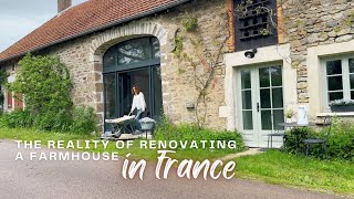 The reality of renovating a farmhouse in France...