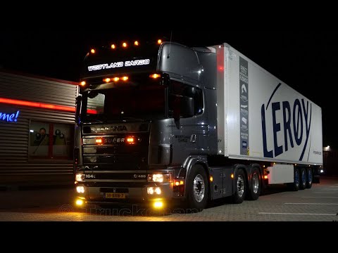 SCANIA 164L V8 480 Topline - Westland Cargo - Loud Pipe Sound!
