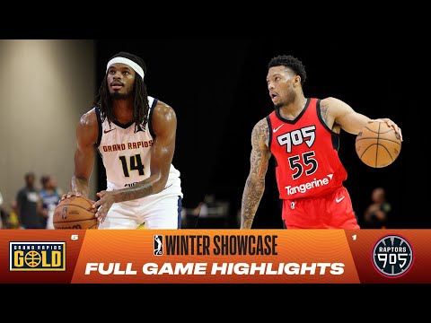 No. 5 Grand Rapids Gold vs. No. 1 Raptors 905 - Winter Showcase Semifinals Game Highlights
