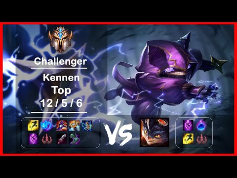 Top Kennen vs Rumble Patch 11.18