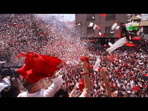 [VIDEO] Así se ha vivido el cohete en San Adrián