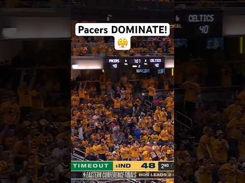 The Pacers & Andrew Nembhard’s RUN in the 2nd quarter sends PACERS FAN INTO A FRENZY! #Shorts