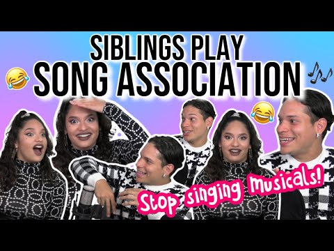 Waleska & Efra PLAY SONG ASSOCIATION on FEATURE FRIDAY for the first time 🤦‍♀️😂