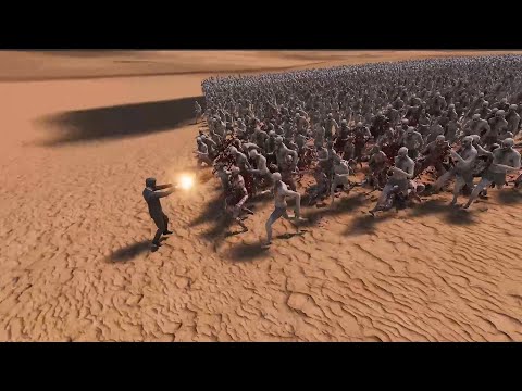 John Wick vs 10000 zombies , Unexpected ending