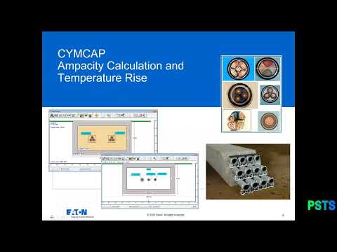 Cálculo de ampacidade de cabos e análise térmica