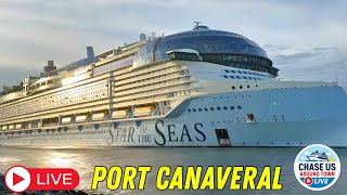 LIVE: Watching the Cruise Ships Leaving Port Canaveral LIVE! (Feb. 15, 2026)