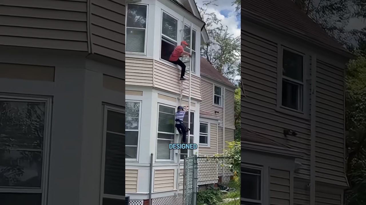 Genius Folding Escape Ladders