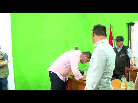 Otra fiesta de la titulación masiva de tierras en Paso Yobái, Guairá.#GobiernoDelParaguay
