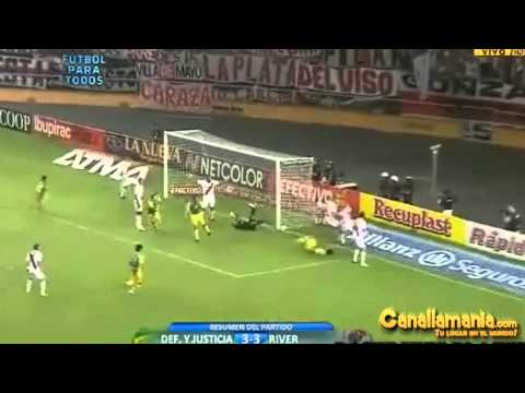 Defensa y Justicia 3 - 3  River Plate - Primera B Nacional 2011-12 Fecha 24 (Canallamania.com)