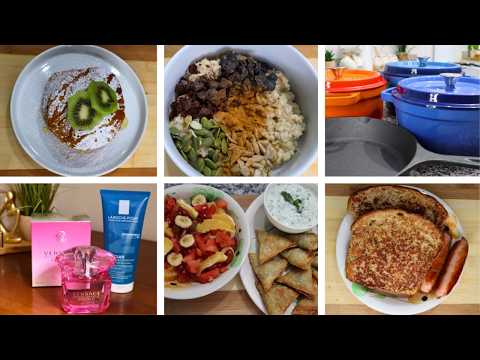 What We Had For Breakfast In A Week | Unboxing Birthday Presents