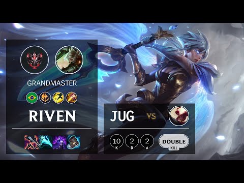 Riven Jungle vs Lee Sin - BR Grandmaster Patch 11.7