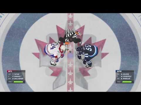NHL 20 - Montreal Canadiens vs Winnipeg Jets Gameplay - Stanley Cup Finals Game 7