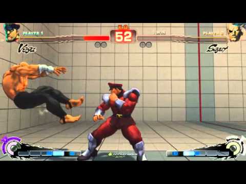 SSF4 AE: Ikoma devil (Dictator) vs Hanamaruki (Sagat) - Godsgarden 4 Pools
