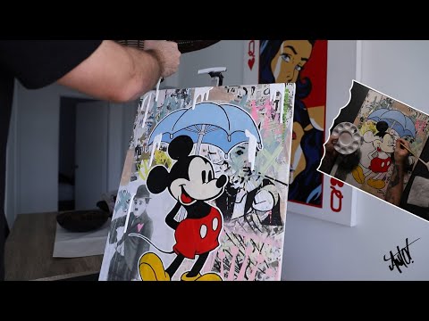 Pop Art Mickey Mouse by ANTO | Antoine Optional